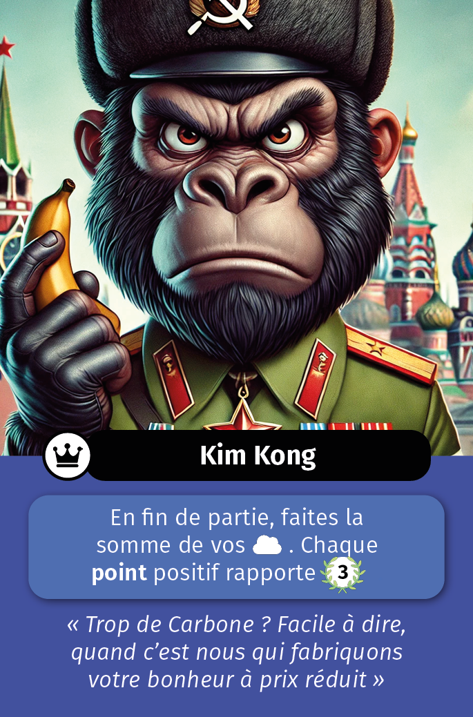 Carte Personnalisée - Créez votre Leader